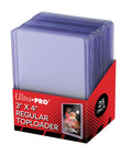 UltraPro - 3" x 4" Clear Regular Toploader (25 Pieces)