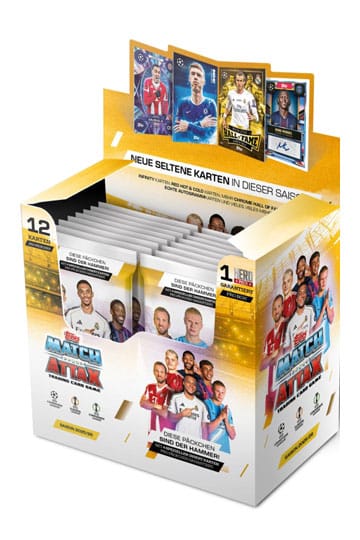 Topps UEFA Champions League Match Attax Trading Cards 2025/26 Booster