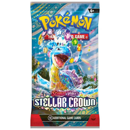 Pokémon Scarlet & Violet Stellar Crown Booster Pack
