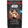 Star Wars: Unlimited: Twilight of the Republic Booster Pack
