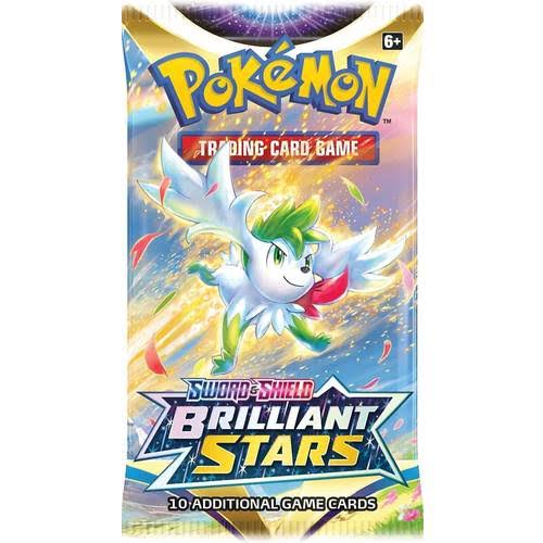 Pokemon Sword & Shield Brilliant Stars Booster Pack