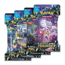 Sun & Moon: Lost Thunder - Sleeved Boosters Full Art Set